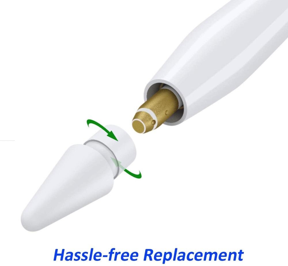 Stylus Pencil Tips Replacement Compatible For Apple Pencil 1st 2nd Generation For Apple Pencil Tip Nib Spare Replace