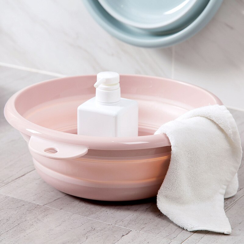 Portable Folding Bucket Foldable Basin Tourism Outdoor Folding Bucket Fishing Camping Car Wash Bucket Outdoor MJ829