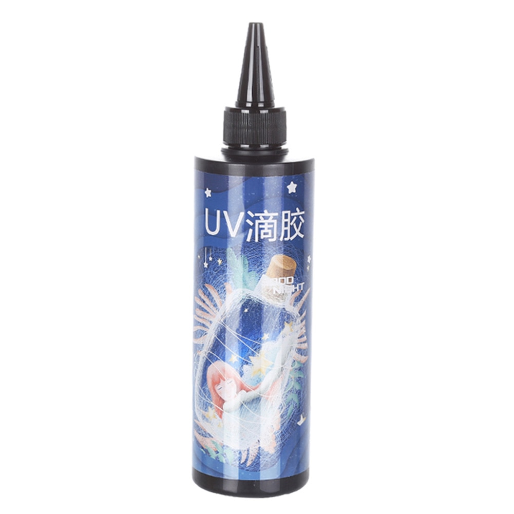 Pegamento duro de resina epoxi UV con luz solar para hacer joyas DIY, revestimiento de fundición LXH