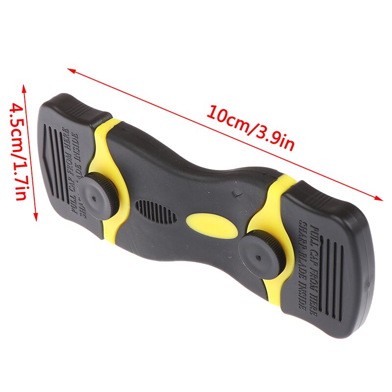 1pc Plastic Handle Razor Scraper Ceramic Glass Oven Window Tinting Tool