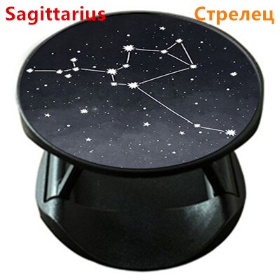 Twelve constellations starry sky constellation phone socket Folding Stand Holder For Mobile Phone For iphone11 Pro Max: 11