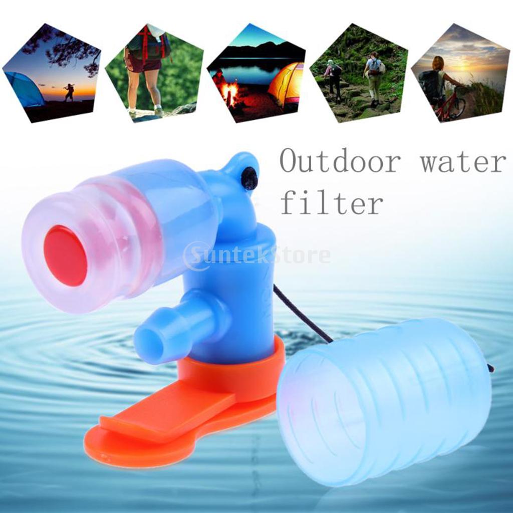 draussen Wasser Tasche Silikon Trink Pack Saugdüse Biss Ventil mit magnetisch Clip Camping Wandern Wasser Taschen Zubehör