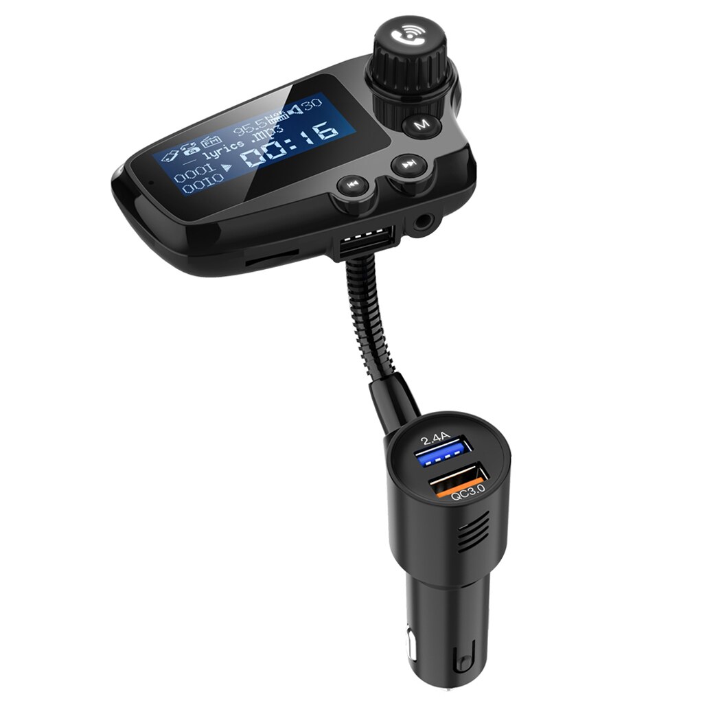 Bluetooth 5.0 Car USB Charger FM Transmitter Wireless Adapter MP3 Player