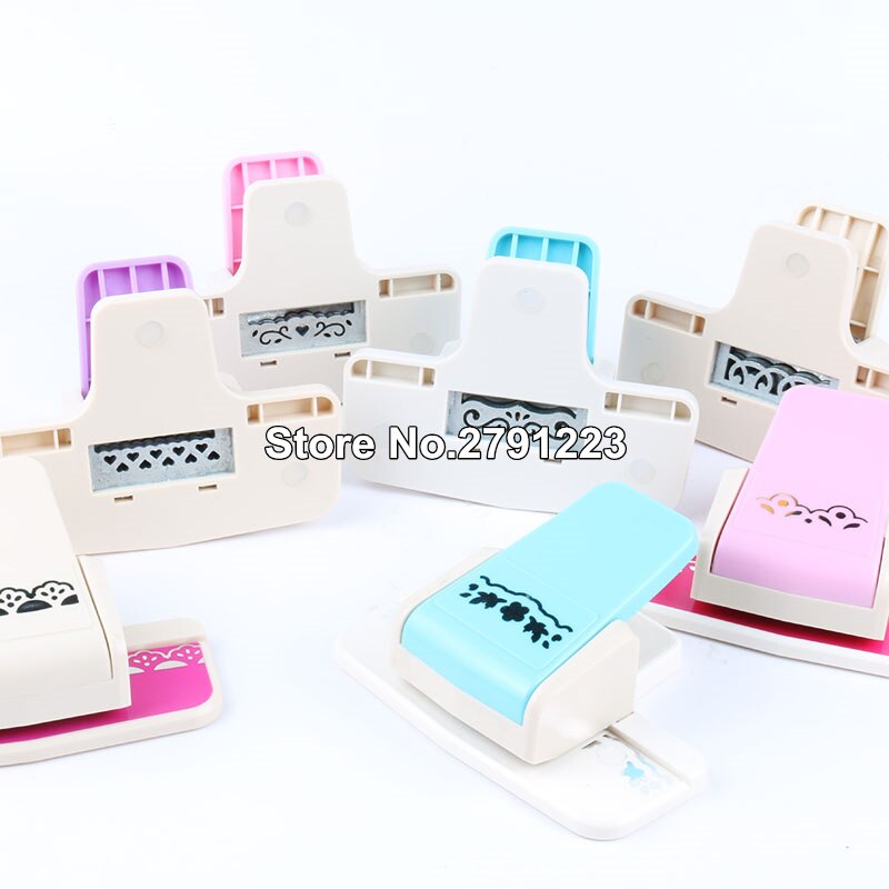 Punch scrapbooking handmade edge device DIY paper cutter craft Handmade fancy border punch S flower embossing