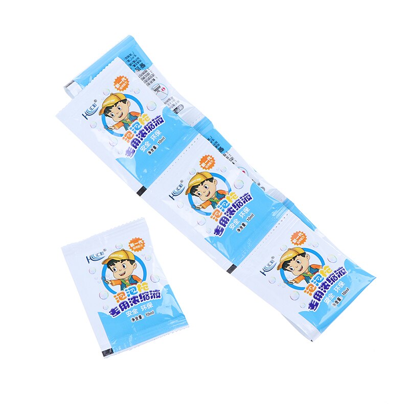 10Pcs 10Ml Concentraat Bellen Vloeibare Zeep Water Bubble Stok Supplement Accesso