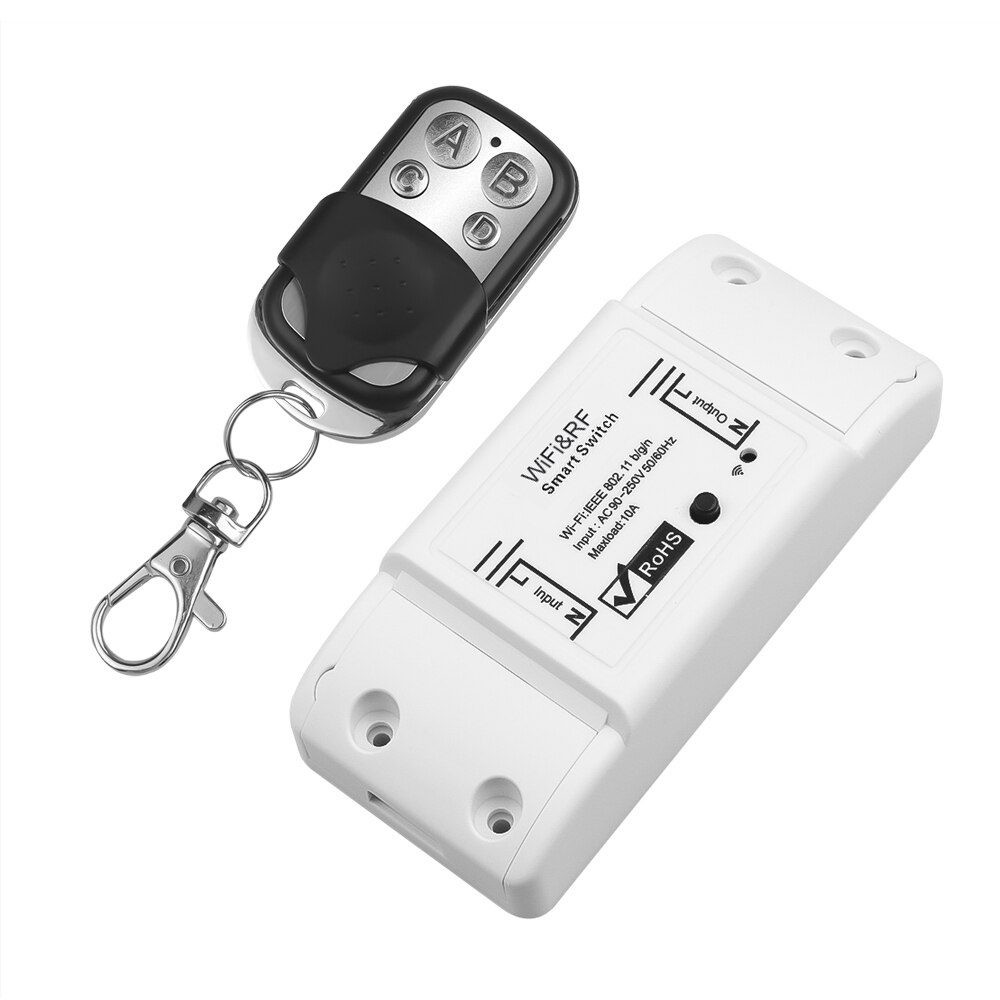 433 MHz Smart Wifi RF Switch with Electric Remote Control Cloning Duplicator RF Remote Control Copy 433.92mhz Learning Code Key