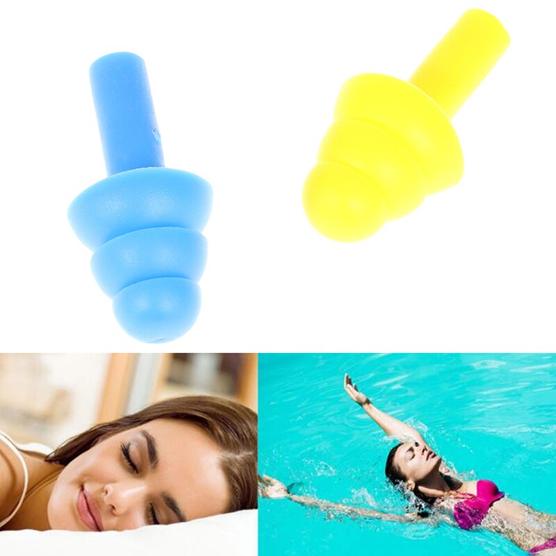 Soft Silicone Foam Ear Plugs Anti-noise Sleeping Plugs For Travel Soft Noise Reduction Ear Protection