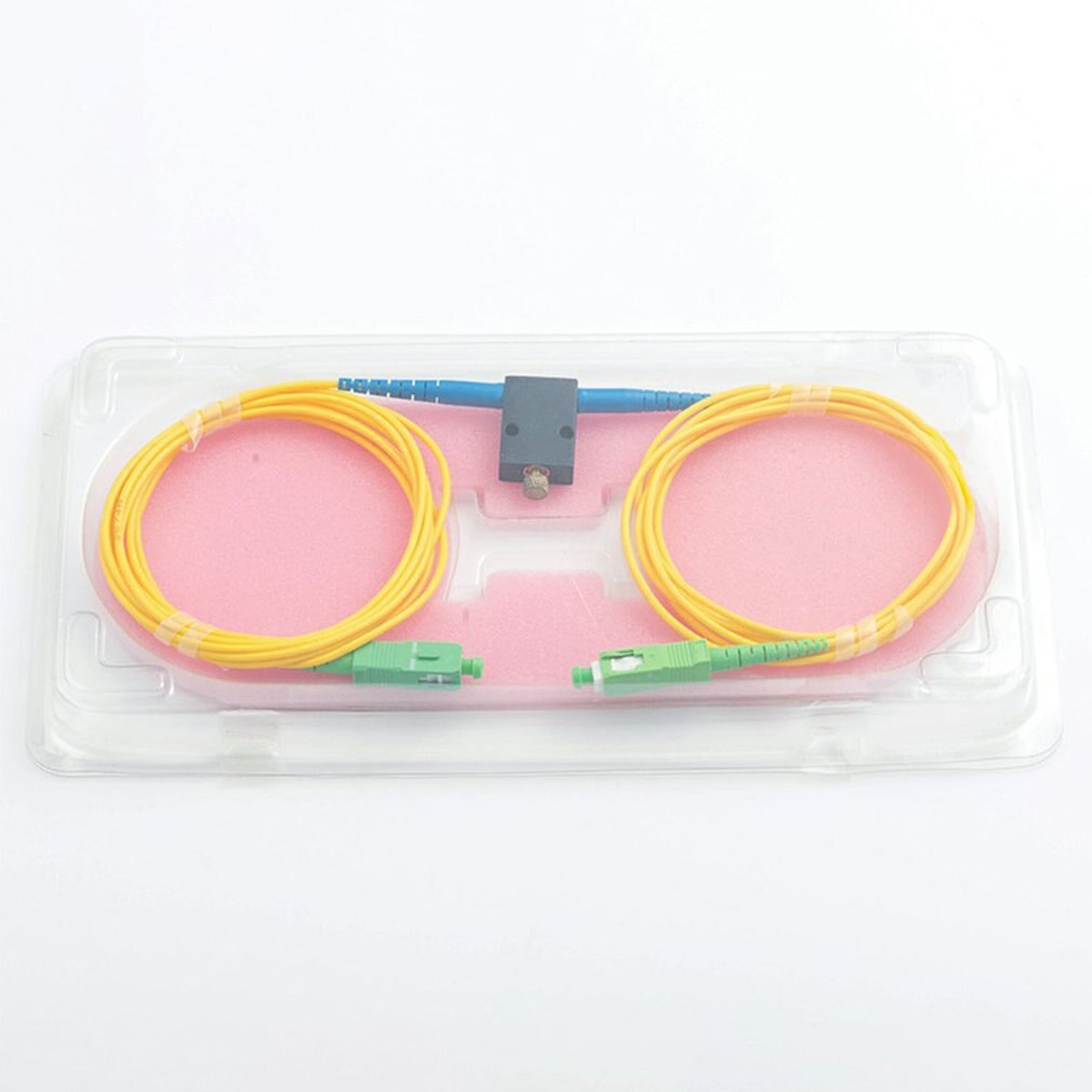 SC/APC Online Adjustable Attenuator Fiber Optic Attenuator Fiber Adapter Sc Fiber Optic Adapter Mechanical Adjustment Durable