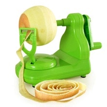 Apple Fruit Peeler Slicer Cutter Creatieve Keuken Dicing Machine Supply Groen