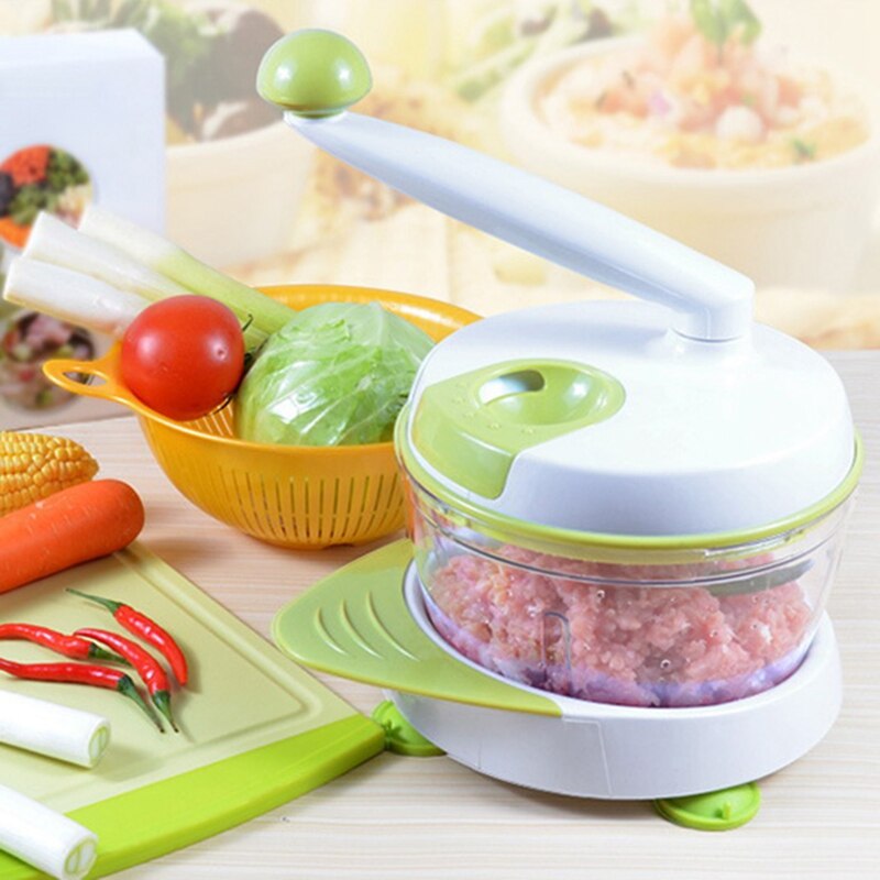 Manual Meat Grinder Food Mincer Blender Sausage Maker Dumpling Filling Mixer Vegetable Food Supplement Cooking Machine