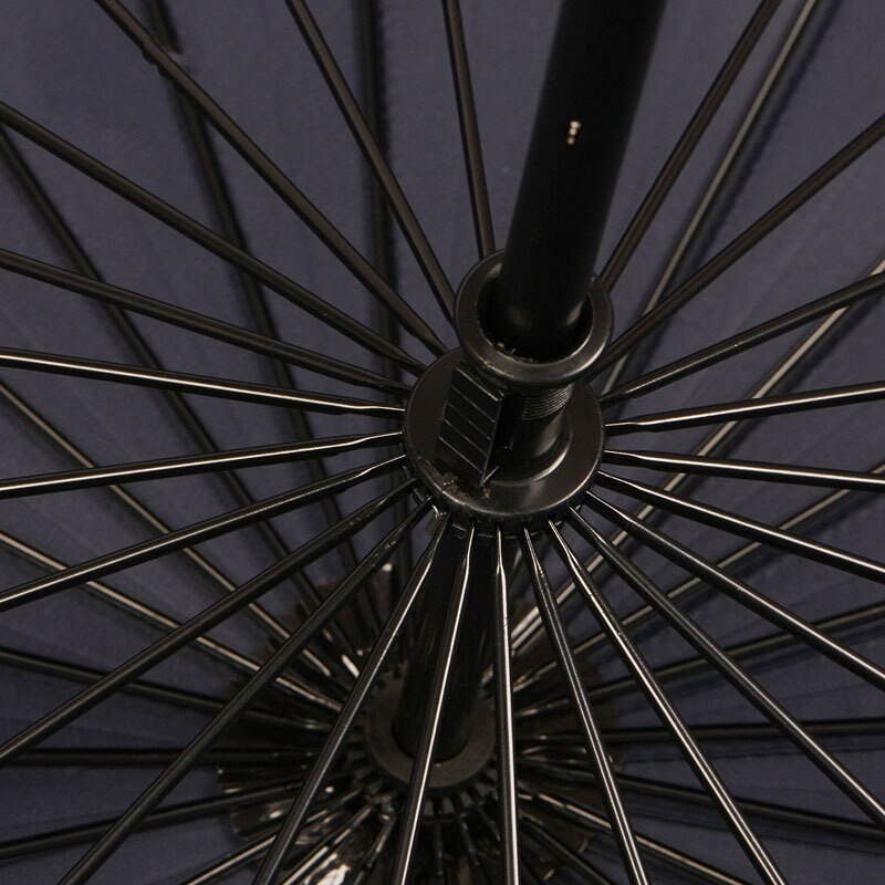 FGHGF Bloemen Patroon 24 k Magic Long-handvat Paraplu Extra Grote Maat Oversized Winddicht Grote Vrouwen Mannen Paraguas