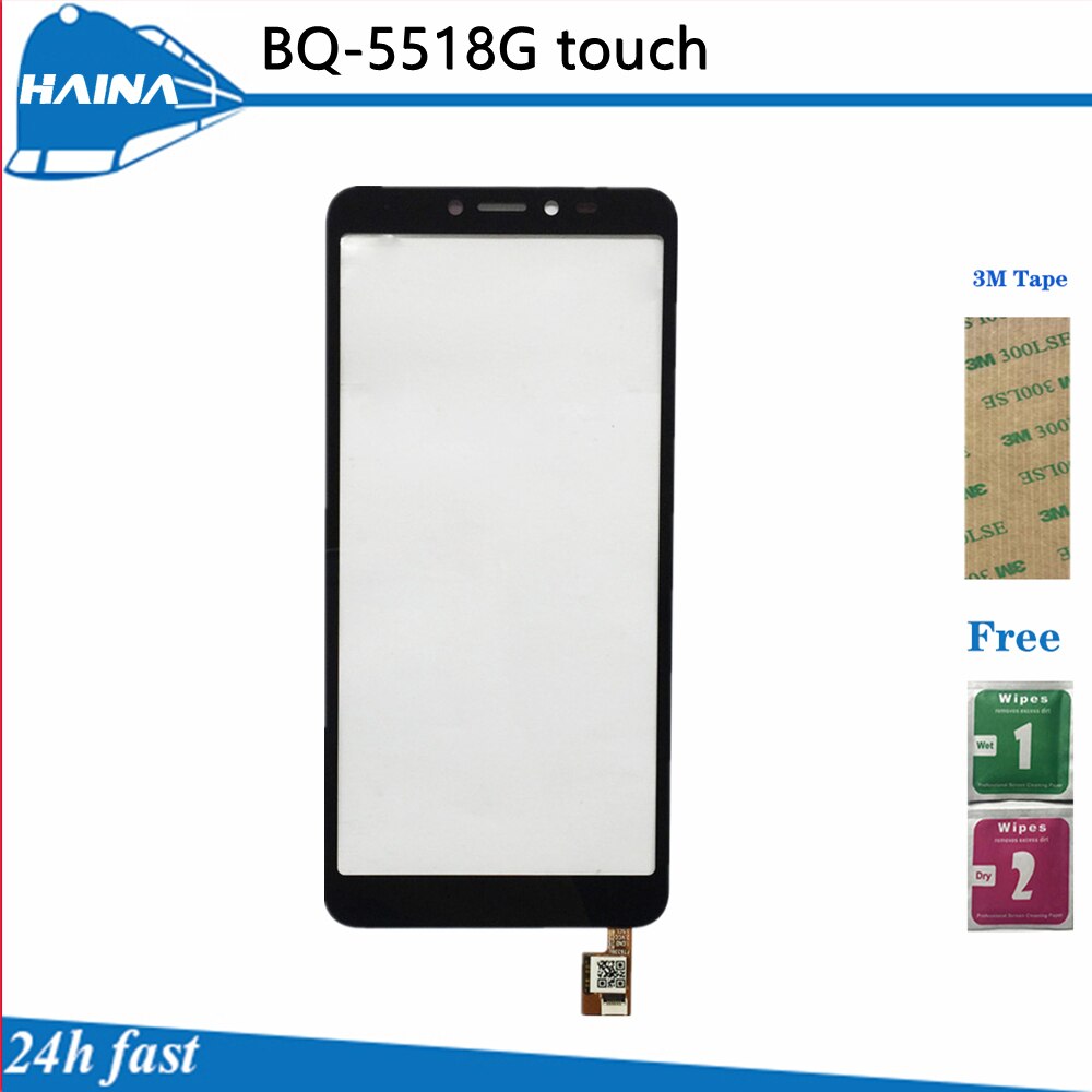 5518G berühren Für BQ Handy, Mobiltelefon BQ-5518G BQ 5518G Jeans berühren Bildschirm Vorderseite Glas Tafel Digitizer Reparatur Teile Objektiv