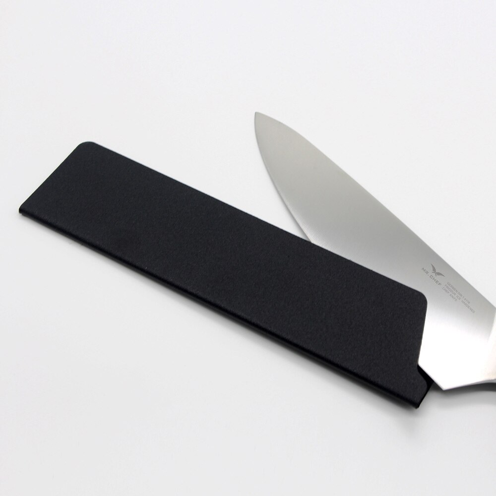 Universal chefs knivseggsskydd (220mm)  verktygsknivar fodral bladskydd pp lock med flanell