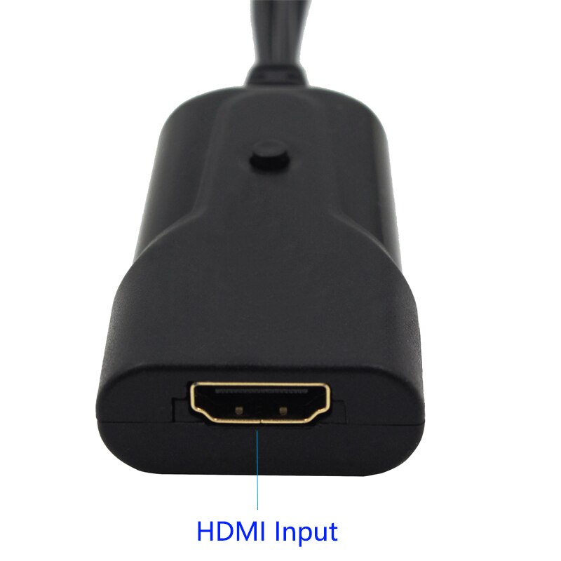HDMI to RCA AV Converter adapter Male to Female with AV Cable Smart Box Laptop Chromecast for 1080P 720P 480P NTSC/PAL HDMI2AV