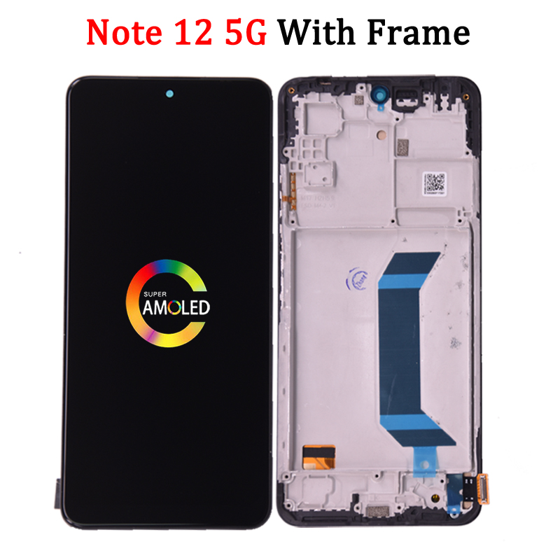 Ensemble écran tactile LCD, pour Xiaomi Redmi Note 12 4G 23021RAAEG 22111317I 5G