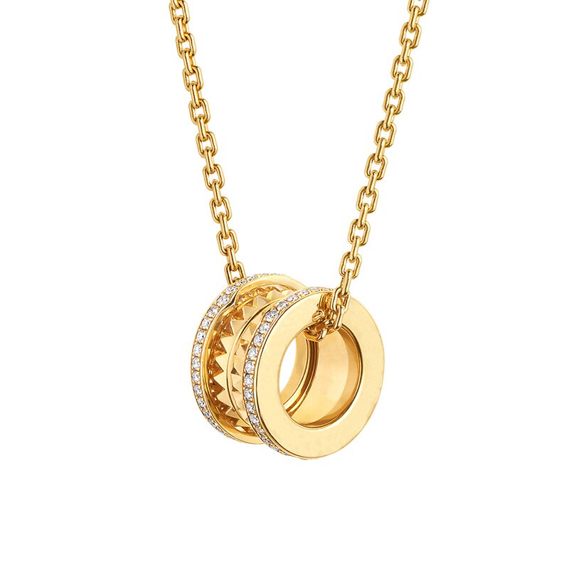 Original Brand Necklace Thin Waist Ceramic Necklace Female Spring Necklace Luxury Jewelry Christmas: P