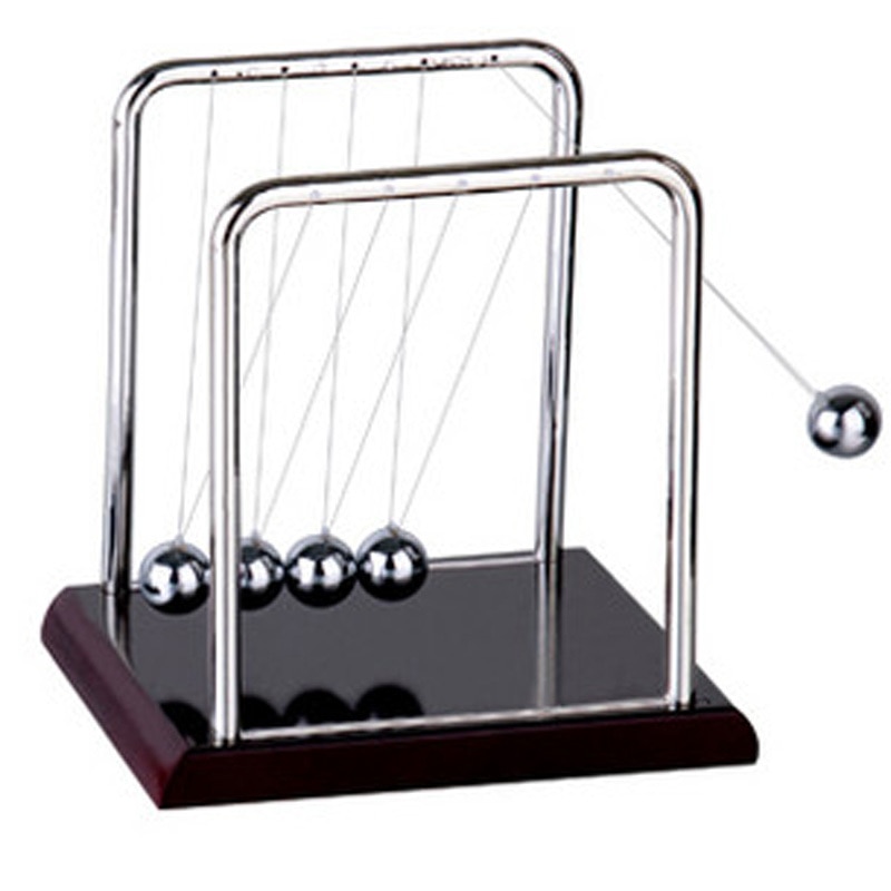 Newton 'S Cradle Bureau Tafel Decor Metalen Slinger Bal Newton Ball Natuurkunde Science Pendulum Steel Balance Ball