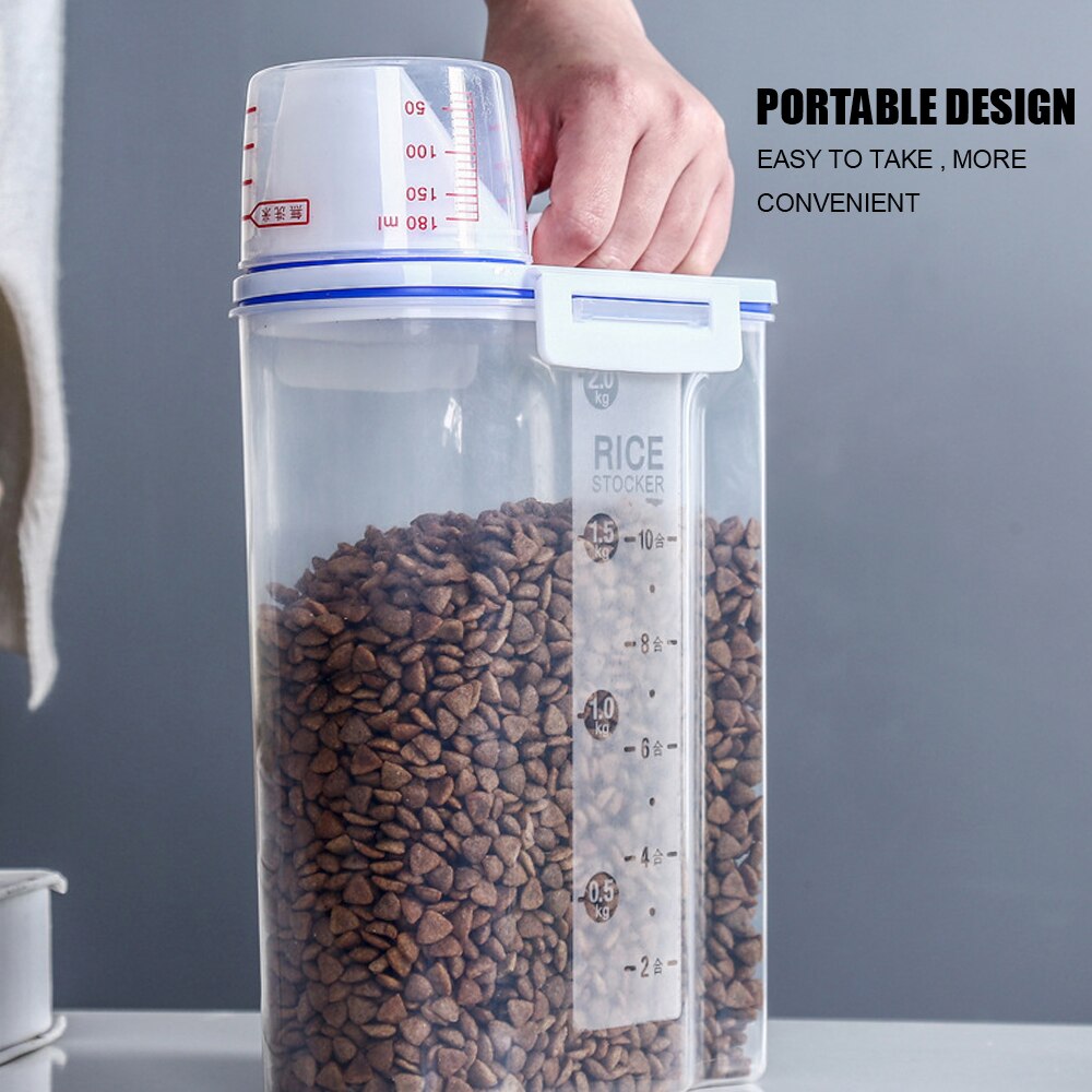 Lot De 4 Cuillères à Mesurer Pour Nourriture Pour Chien, 1 Tasse, 1/2