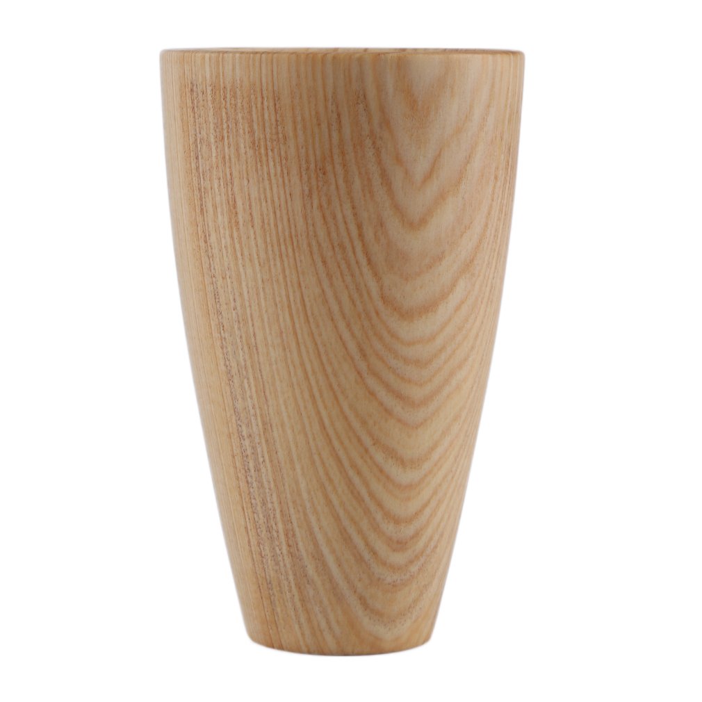 Primitiv min flaska handgjorda naturliga gran träkopp hem handgjorda drinkware high-end