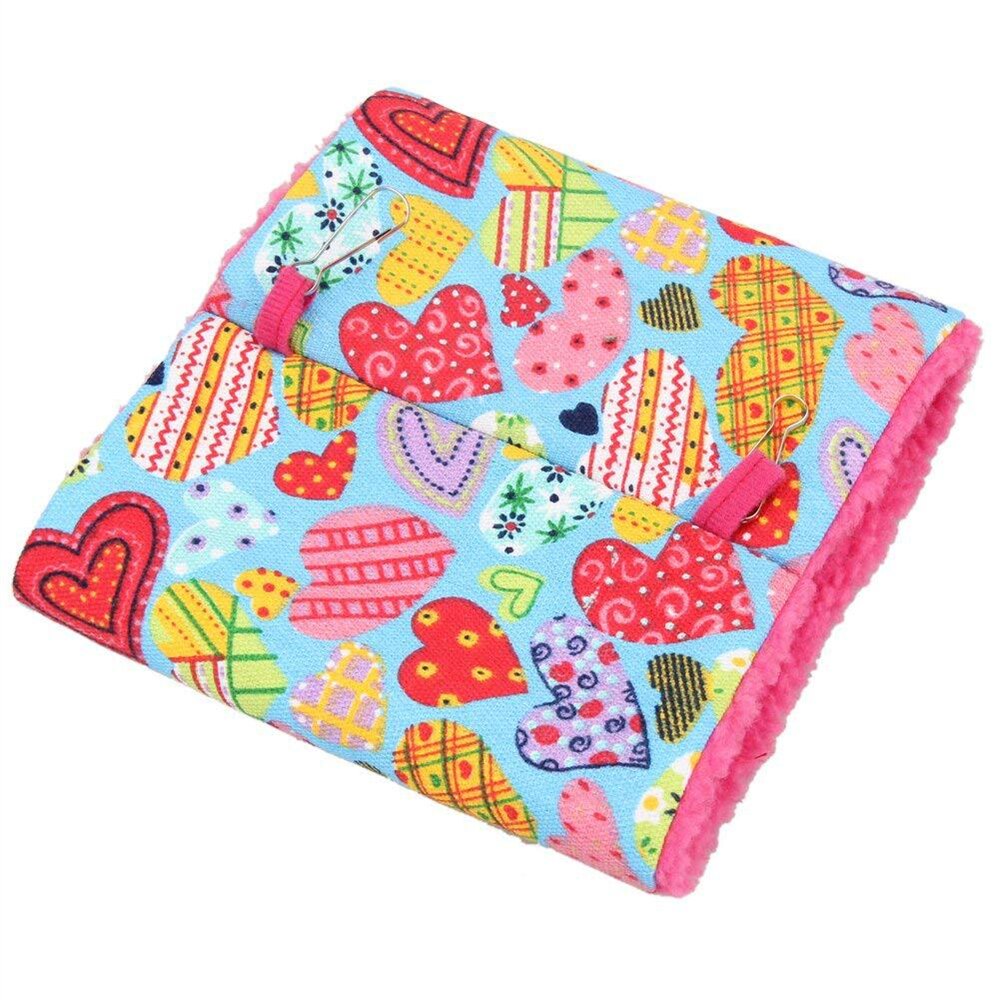 Jaula colgante de felpa gruesa para pájaros, hamaca de nido de loro para mascotas, jaula cálida de invierno para pájaros, juguetes para cama, casa de hámster, tienda de campaña