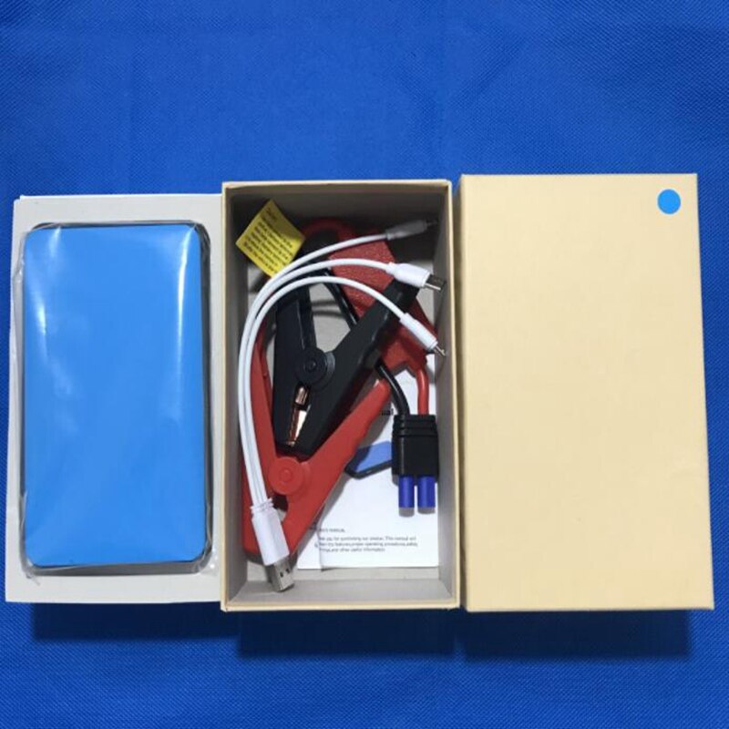 Mobiele Telefoon Opladen Auto Nood Starter 12V Batterij Mobiele Voeding Met Auto Rescue Starter 10000 Mah Jump Starter