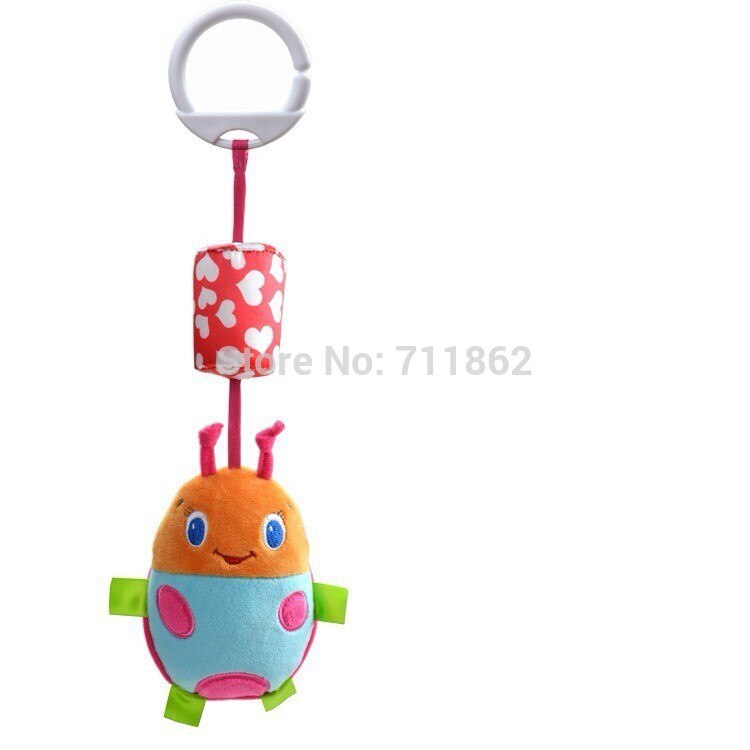 Sozzy Top Kinder Spielzeug, kinder weihnachten weiche Tiere bett auto Hängen Ring Glocke Rassel 20% Off