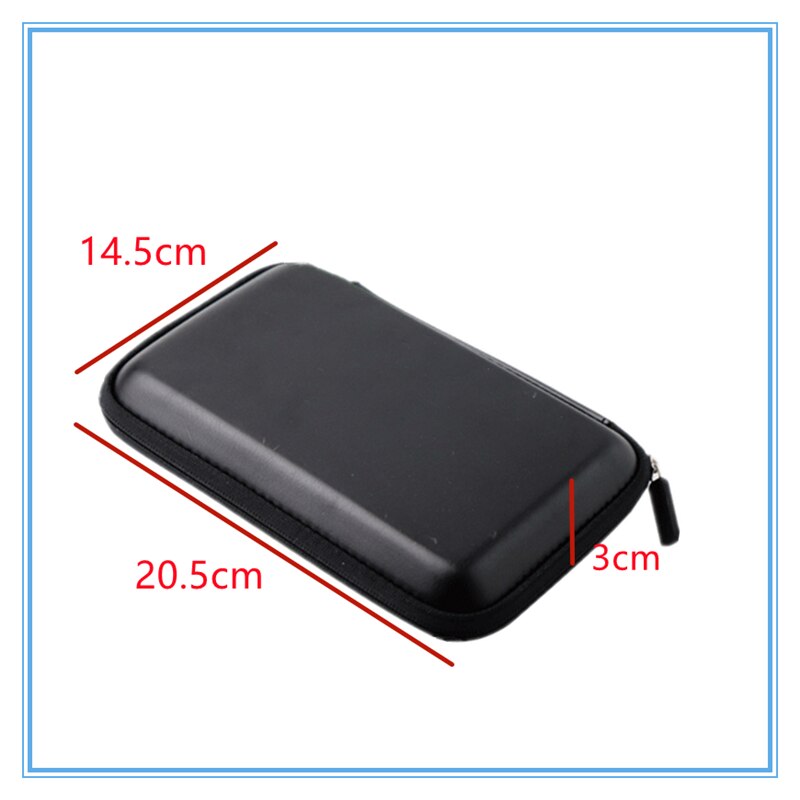 7 inch Car Waterproof GPS Hard Carrying Case Cover Sat Nav GPS Navigator Protective Holder For TomTom