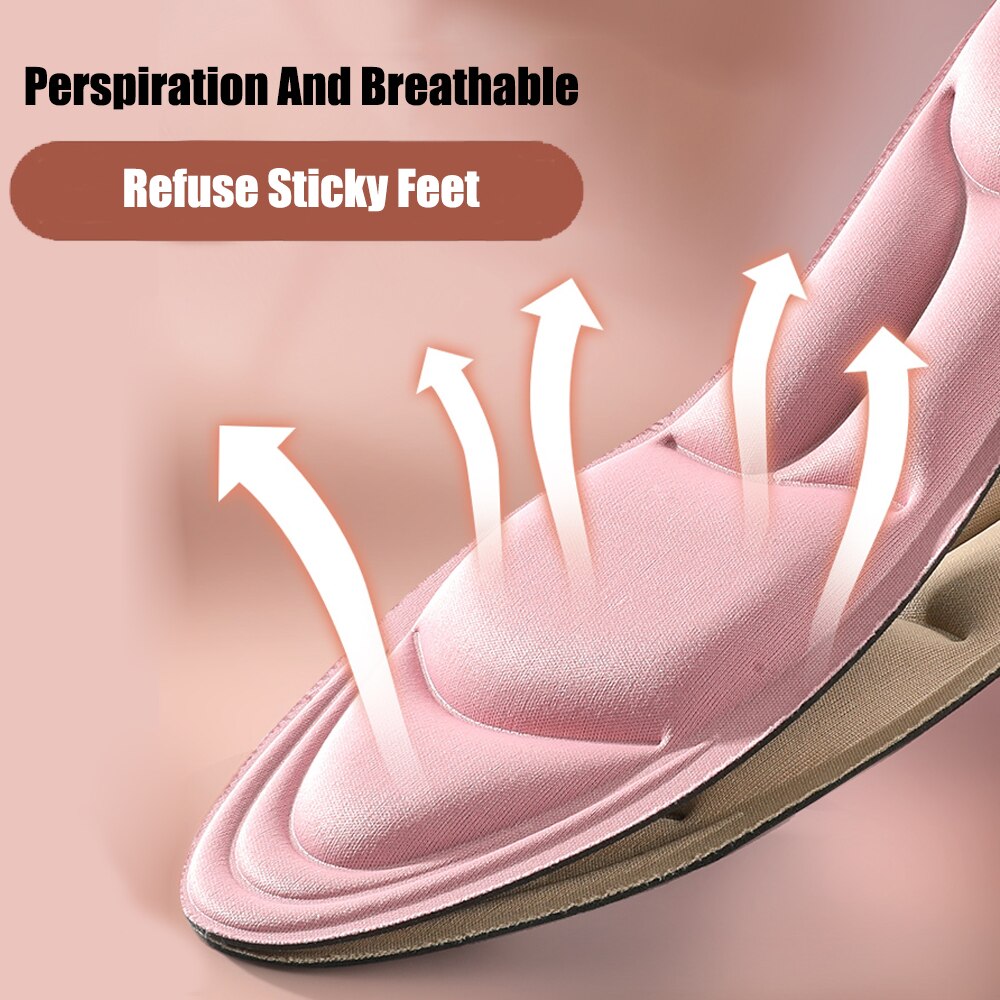 Comfort Memory Foam Orthopedische Inlegzolen Voor Schoenen Vrouwen Mannen Platte Voeten Arch Ondersteuning Plantaire Fasciitis Massage Sport Schoen Pads