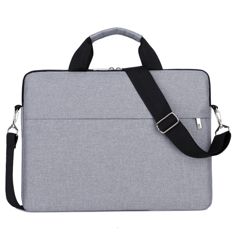 Mallette de bureau en tissu Oxford pour hommes et femmes, sac à main léger pour ordinateur de 14 pouces, sac à bandoulière