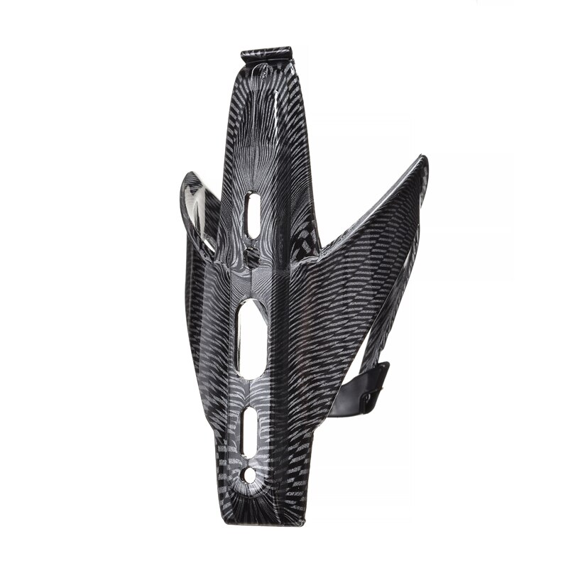 1 Pc Carbon Fiber Fietsen Fiets Drank Water Fles Zwarte Mount Sport Glazen Fles Houder Kooien
