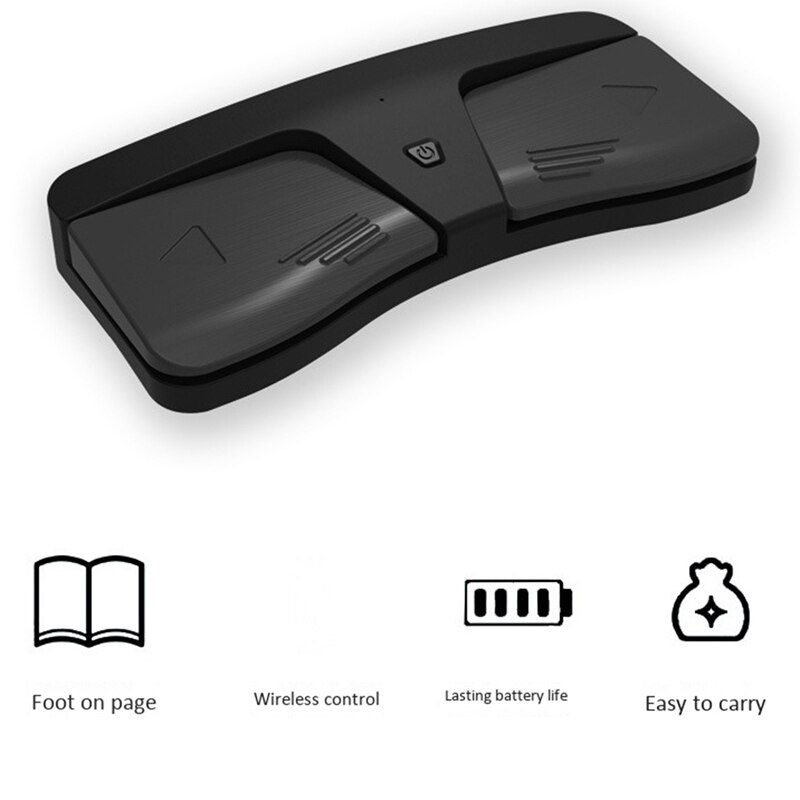 SOLO Bluetooth Foot Pedal Wireless Music Pedal for Guitar Violin Piano Music Sheet Flipping Musical Instrument