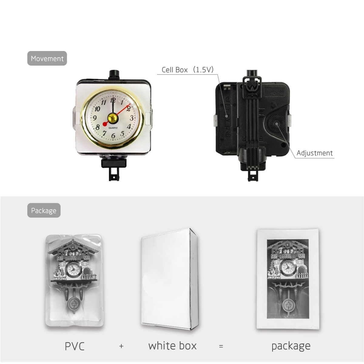 Cuckoo Clock Mount Wooden Wall Clock Alarm Clock Hanging Time Analog Auto Swinging Clock Pendulum Home Decorations