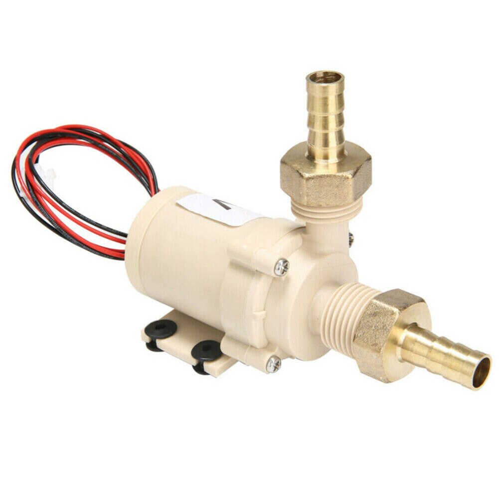 Heater Solar Water Pump 12V High Temperature Resistant 1/2 External Thread Waterproof Brushless Water Pump
