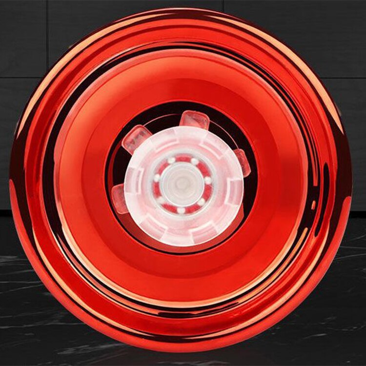 YoYo de aleación de aluminio para niños y adultos, rodamiento de bolas YoYo para principiantes, juguete interesante de clásica, 1 ud.