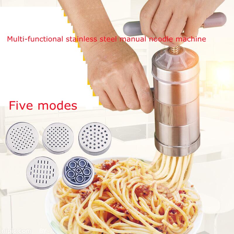 Household Stainless Steel Manual Pasta Maker Spaghetti Maker Kitchen Tool Various Model Pasta Maker