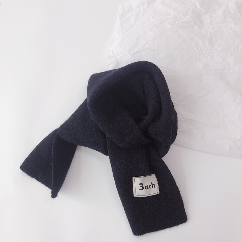 Autunno inverno bambini ragazzi ragazze sciarpa morbido caldo imitazione Cashmere fazzoletto da collo sciarpe per bambini 13 colori