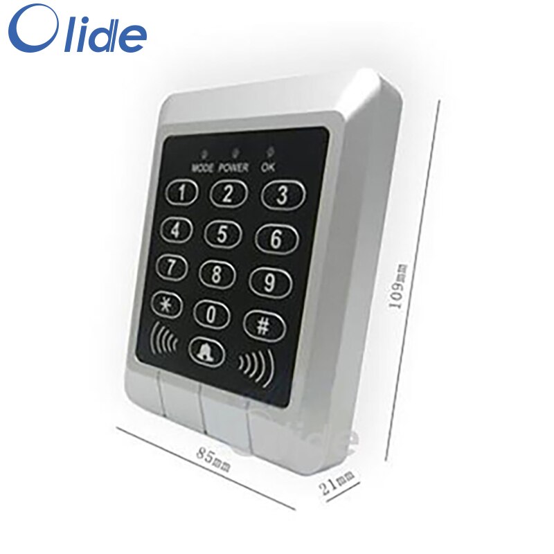 Single Door Entrance Guard RFID Card Reader Access Keypad Integrated Machine With Powful Function Never Lost Dates
