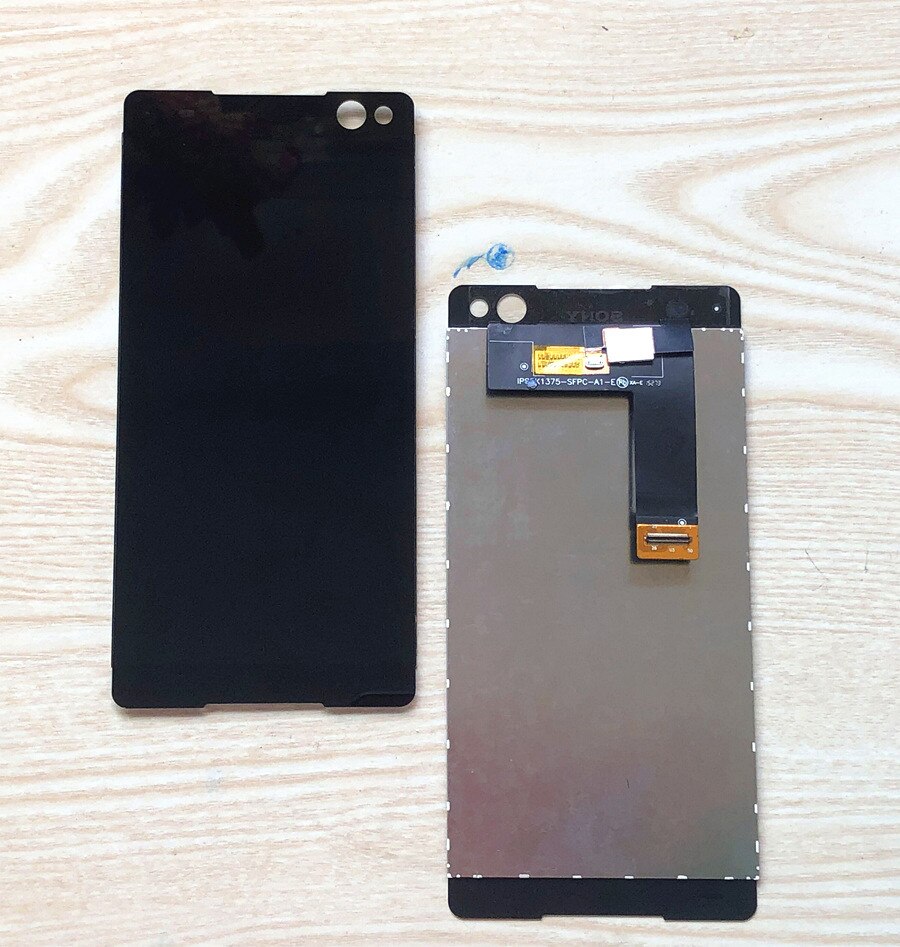 HTZF 6.0" Lcd Display For SONY Xperia C5 LCD Touch Screen Digitizer C5 Ultra Display Screen with frame E5506 E5533 E5563 E5553