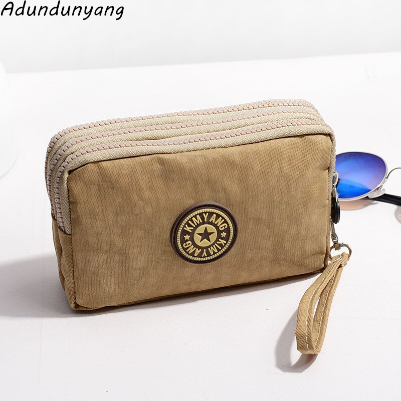 Portemonnee dames portemonnees dames nylon tassen id-kaarthouders dames portemonnee handtassen clutches