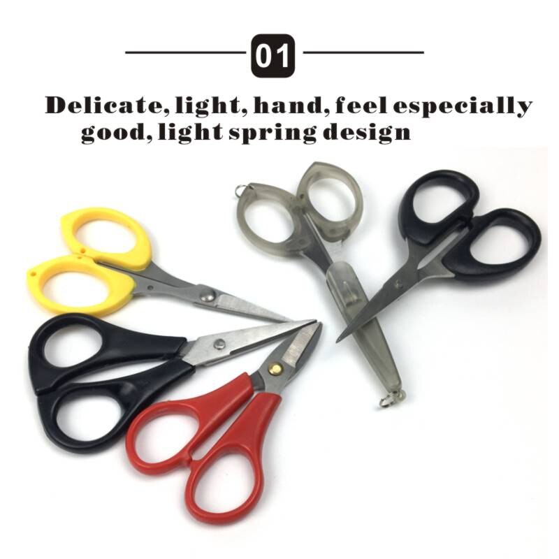 ORJD Carp Fishing Scissors Stainless Steel braid Fishing Pliers Fishing Accessories Tools for Fishing Line Cutter Scissors