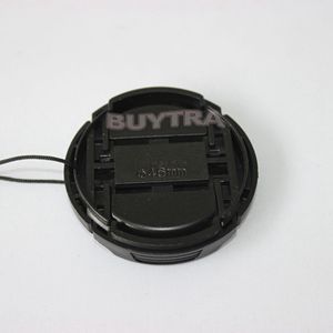 Jetting billig 46mm universal digitalt slr kamera objektivdæksel holder med anti-tab snor spænde holder