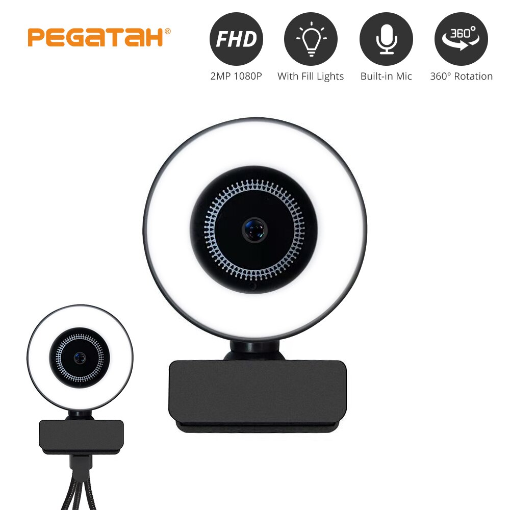 Webcam 4MP ragnatela Camera 2K camara ragnatela para pc ragnatela telecamera con microfono telecamere ragnatela per PC videocamera usb webcam pieno hd webcam: A3-1080-T