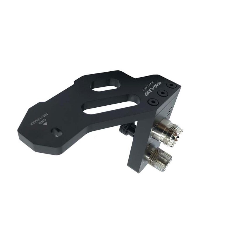 Portable Antenna Mount Quick Release Radio Shortwave Metal Antenna Mount Bracket 45BA