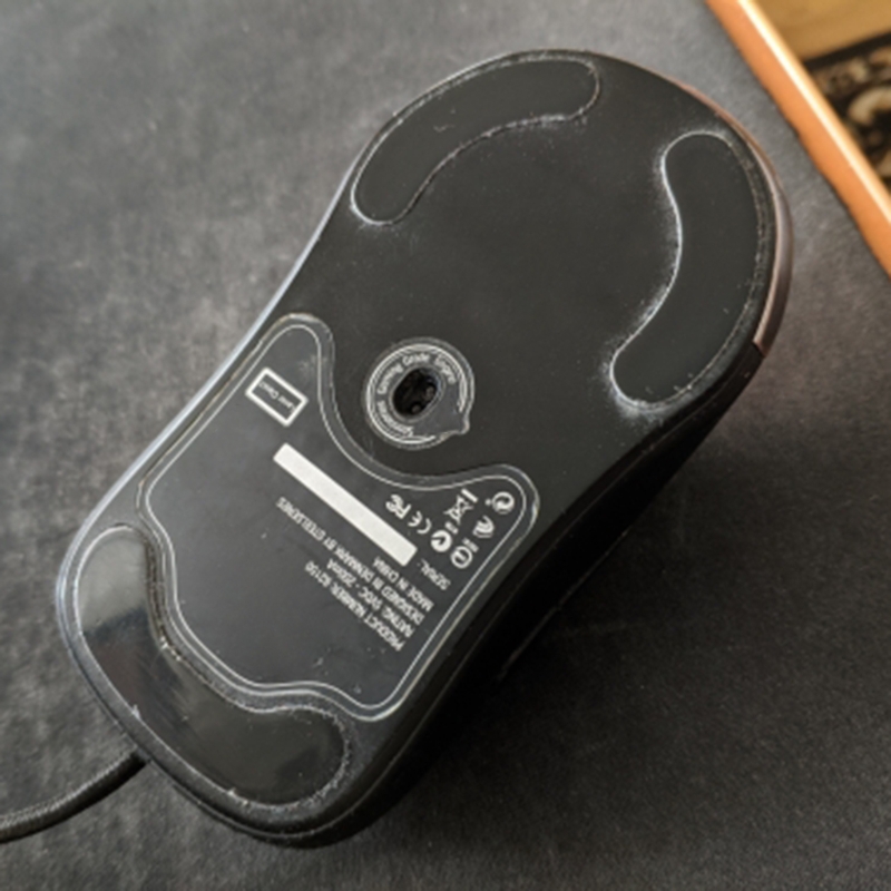 1 Set 0.6Mm Dikte Vervangen Curve Rand Muis Voeten Mouse Skates Voor Steelseries Xai/Sensei/Raw/mlg Muis