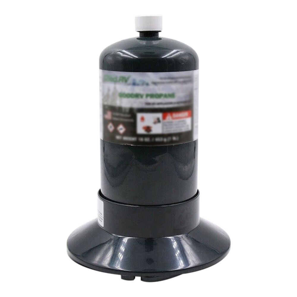 Gas Carteridge Plastic Base Bracket Gas Bottle Fixed Support Propane Cylinder Base Replacement Camping Equipment