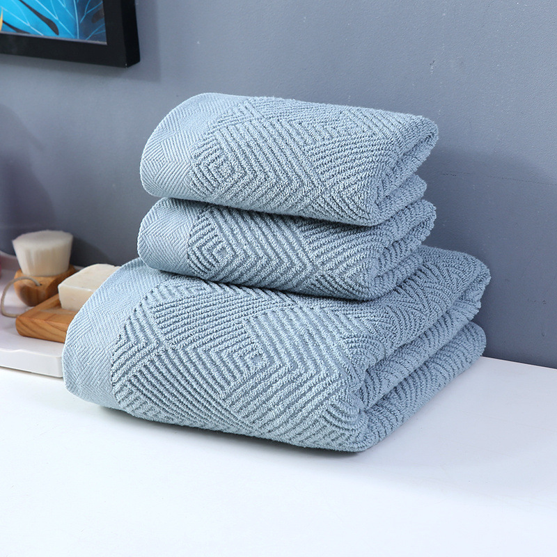Toad 390g Thickened 100% Cotton Bath Towel for Adults Travel Home Super Absorbent Face Bath Bathroom Spa Sauna Towels