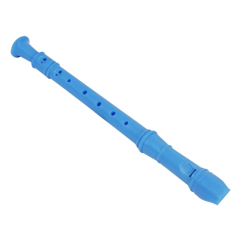 ABS Descant Recorder Fluit Beginner Niet giftig Kinderen Muziek Wind Instrumenten (Blauw & Roze)