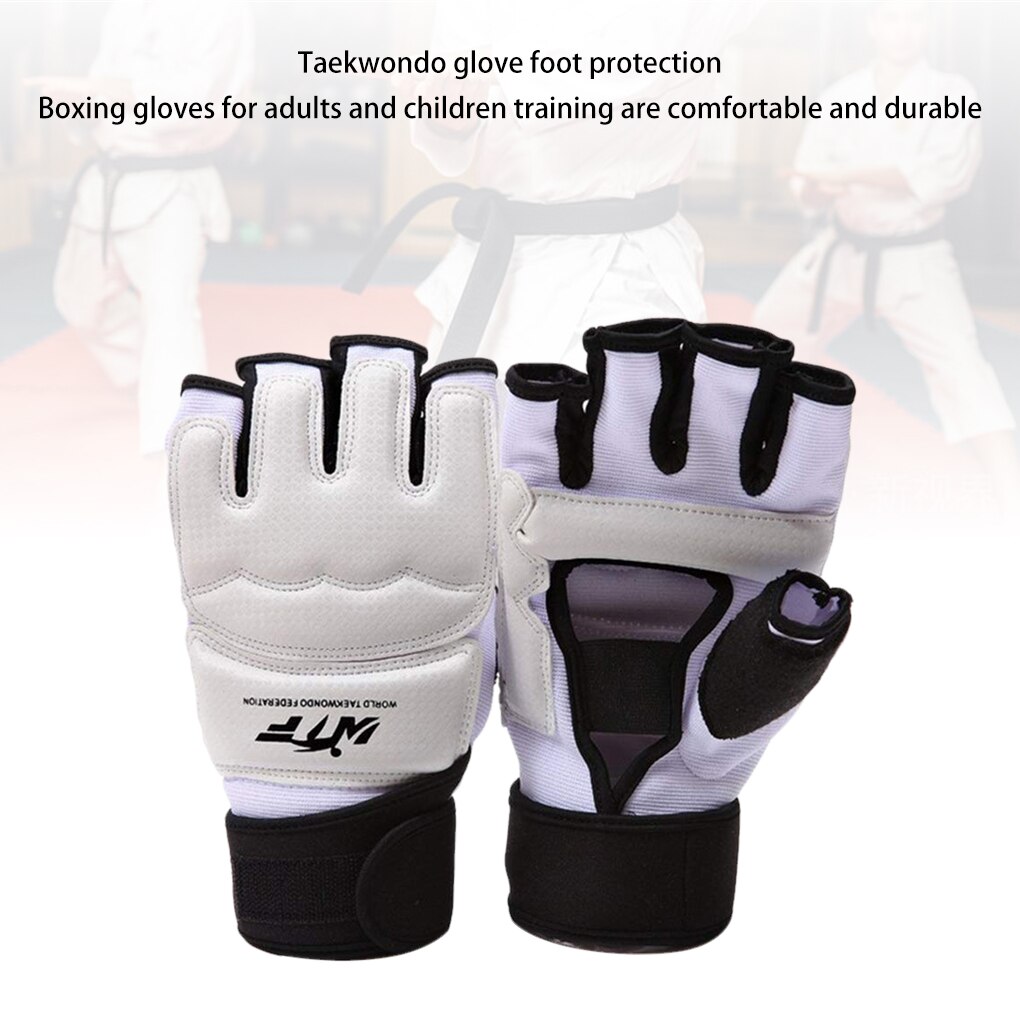 Protector de Taekwondo para adultos y niños, equipo de protección para prácticas de entrenamiento de boxeo y Karate 1 par