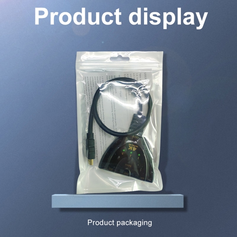 3x1HDMI-compatibleI Selector Switch Support 4K Ultra HDMI-compatible Switcher