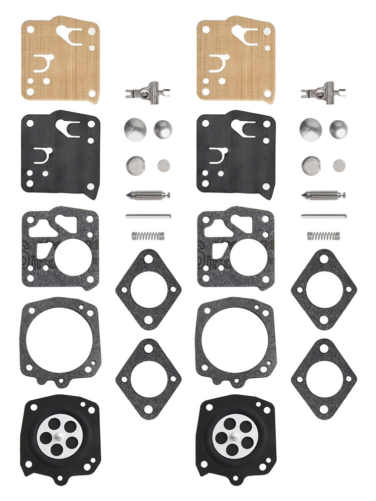 Für Tillotson für HS-Serie, für Vergaser-Umbausatz, 2 Sätze für Kettensägenmodelle 49SP 50 51 52 60 62 und 66E Wartungslösung